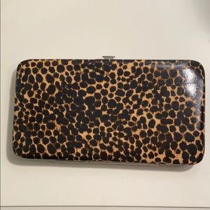 NEW WITH TAGS Cheetah Print Clutch